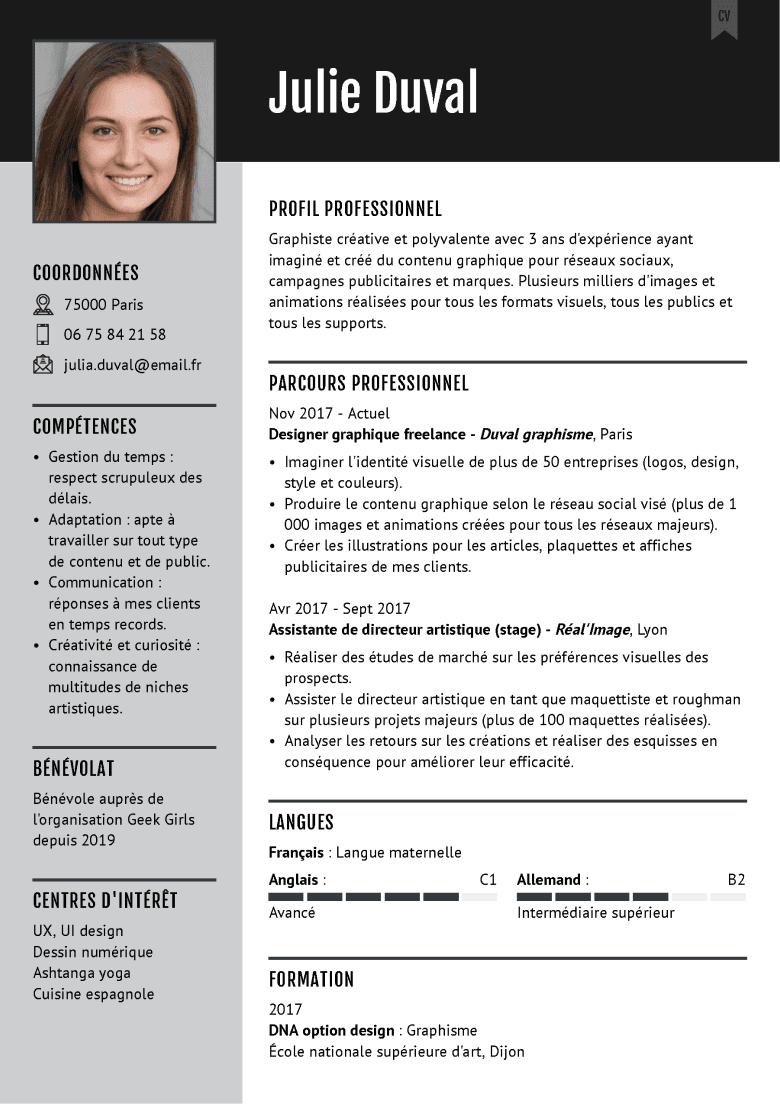 Rédiger CV percutant